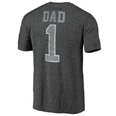NHL Los Angeles Kings Greatest Dad Tri-Blend T-Shirt - Charcoal