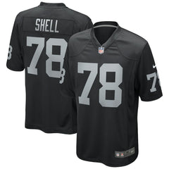 NFL Art Shell Las Vegas Raiders Game Retired Player Jersey - Black