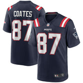 NFL Ben Coates New England Patriots Game Retired Player Jersey - Navy