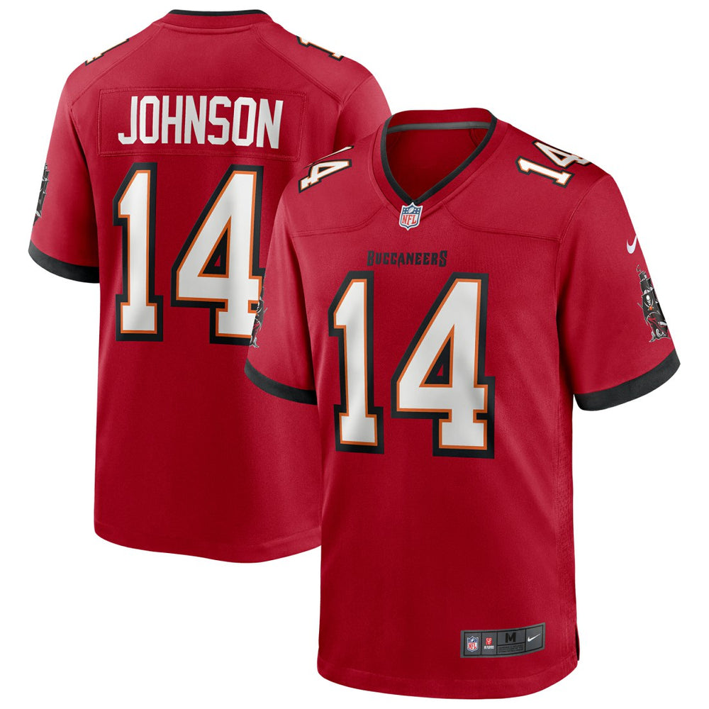 NFL Brad Johnson Tampa Bay Buccaneers Game Retired Player Jersey - Red