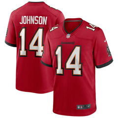 NFL Brad Johnson Tampa Bay Buccaneers Game Retired Player Jersey - Red