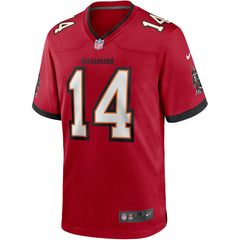 NFL Brad Johnson Tampa Bay Buccaneers Game Retired Player Jersey - Red