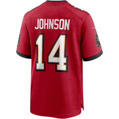 NFL Brad Johnson Tampa Bay Buccaneers Game Retired Player Jersey - Red