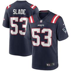 NFL Chris Slade New England Patriots Game Retired Player Jersey - Navy