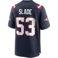 NFL Chris Slade New England Patriots Game Retired Player Jersey - Navy
