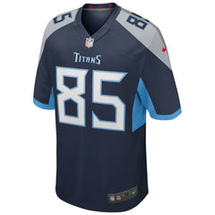 NFL Derrick Mason Tennessee Titans Game Retired Player Jersey - Navy
