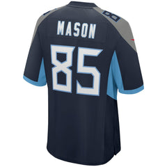 NFL Derrick Mason Tennessee Titans Game Retired Player Jersey - Navy
