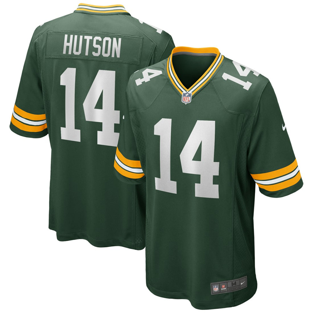 NFL Don Hutson Green Bay Packers Game Retired Player Jersey - Green