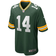 NFL Don Hutson Green Bay Packers Game Retired Player Jersey - Green