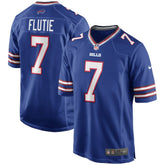 NFL Doug Flutie Buffalo Bills Game Retired Player Jersey - Royal