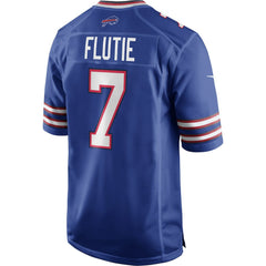 NFL Doug Flutie Buffalo Bills Game Retired Player Jersey - Royal