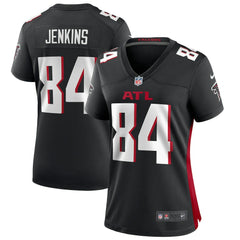 NFL Alfred Jenkins Atlanta Falcons Women's Game Retired Player Jersey - Black