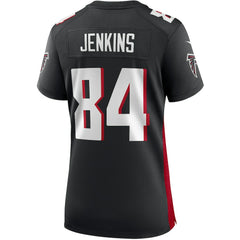NFL Alfred Jenkins Atlanta Falcons Women's Game Retired Player Jersey - Black
