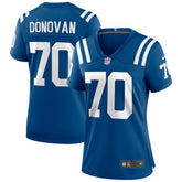 NFL Art Donovan Indianapolis Colts Women's Game Retired Player Jersey - Royal