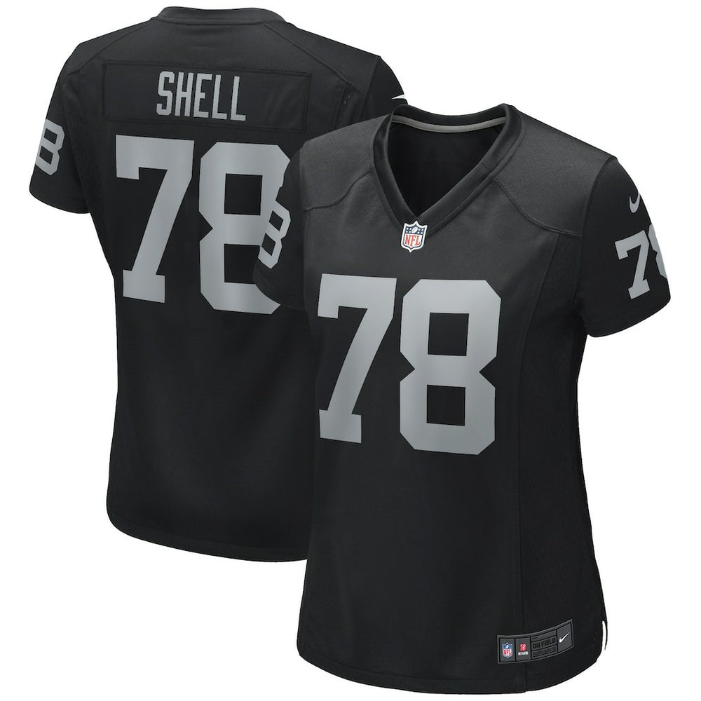 NFL Art Shell Las Vegas Raiders Women's Game Retired Player Jersey - Black