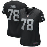 NFL Art Shell Las Vegas Raiders Women's Game Retired Player Jersey - Black