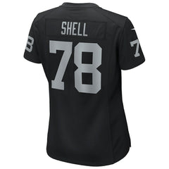 NFL Art Shell Las Vegas Raiders Women's Game Retired Player Jersey - Black