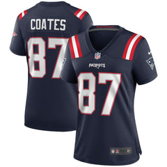 NFL Ben Coates New England Patriots Women's Game Retired Player Jersey - Navy
