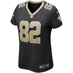 NFL Bob Pollard New Orleans Saints Women's Game Retired Player Jersey - Black