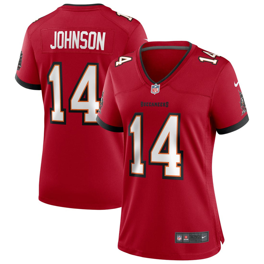 NFL Brad Johnson Tampa Bay Buccaneers Women's Game Retired Player Jersey - Red