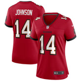 NFL Brad Johnson Tampa Bay Buccaneers Women's Game Retired Player Jersey - Red