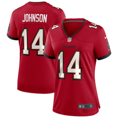 NFL Brad Johnson Tampa Bay Buccaneers Women's Game Retired Player Jersey - Red