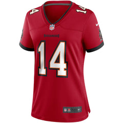 NFL Brad Johnson Tampa Bay Buccaneers Women's Game Retired Player Jersey - Red