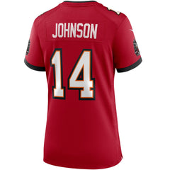 NFL Brad Johnson Tampa Bay Buccaneers Women's Game Retired Player Jersey - Red