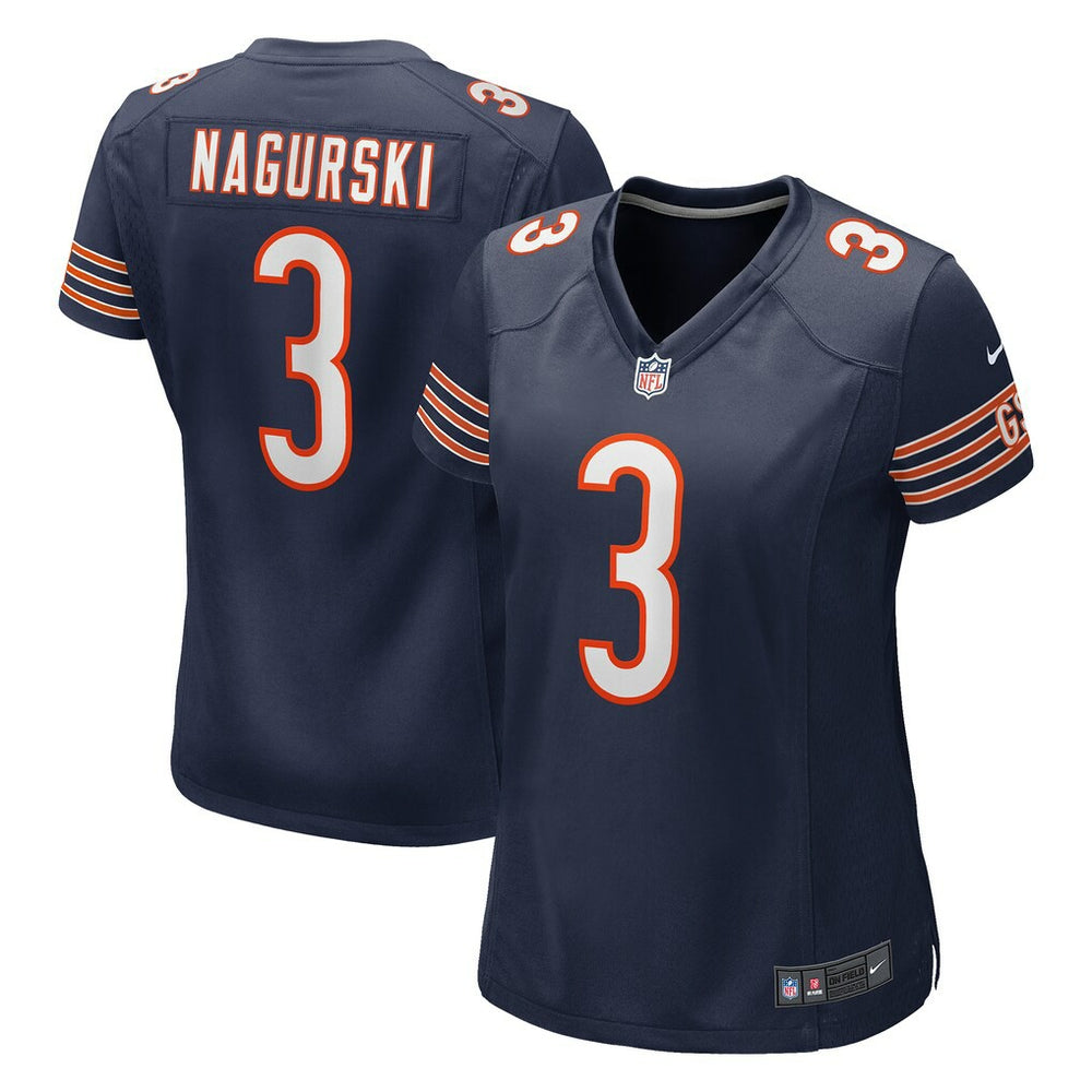 NFL Bronko Nagurski Chicago Bears Women's Game Retired Player Jersey - Navy