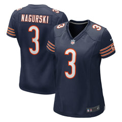 NFL Bronko Nagurski Chicago Bears Women's Game Retired Player Jersey - Navy