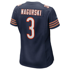 NFL Bronko Nagurski Chicago Bears Women's Game Retired Player Jersey - Navy