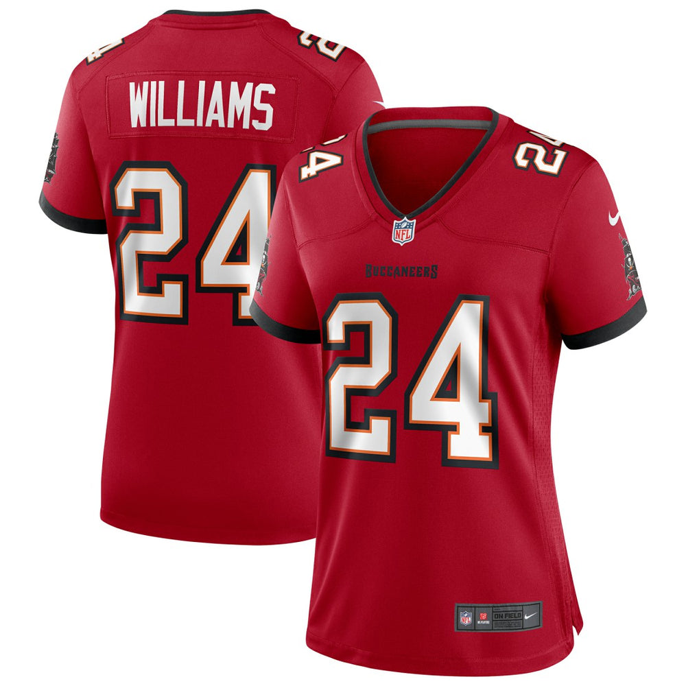 NFL Cadillac Williams Tampa Bay Buccaneers Women's Game Retired Player Jersey - Red