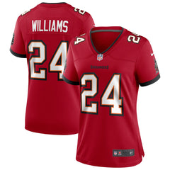 NFL Cadillac Williams Tampa Bay Buccaneers Women's Game Retired Player Jersey - Red