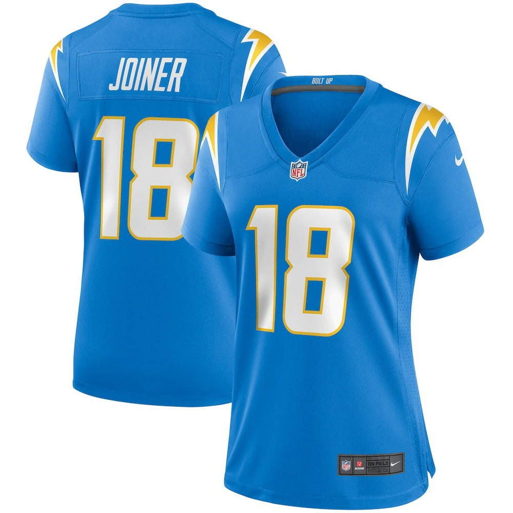 NFL Charlie Joiner Los Angeles Chargers Women's Game Retired Player Jersey - Powder Blue