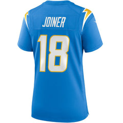 Charlie Joiner Los Angeles Chargers Women's Game Retired Player Jersey Powder Blue