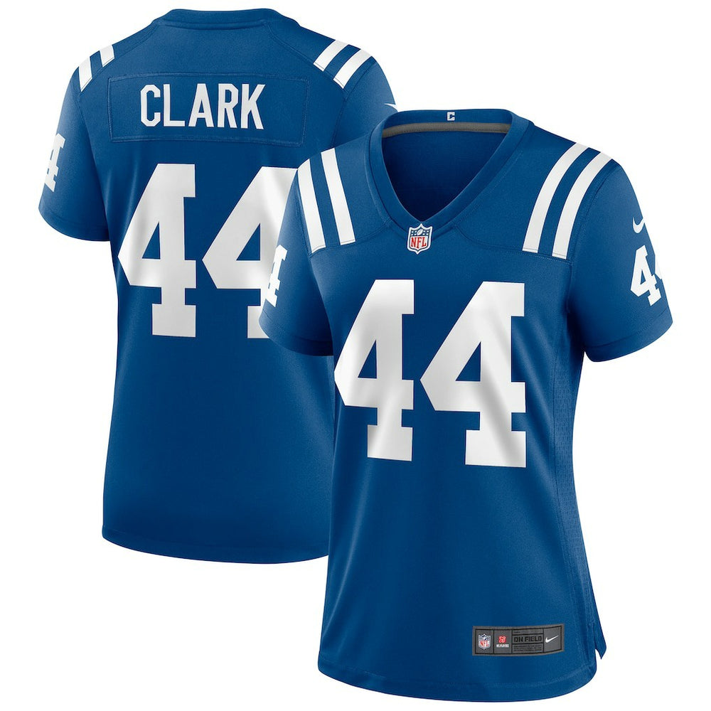 NFL Dallas Clark Indianapolis Colts Women's Game Retired Player Jersey - Royal