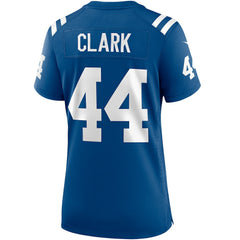 NFL Dallas Clark Indianapolis Colts Women's Game Retired Player Jersey - Royal