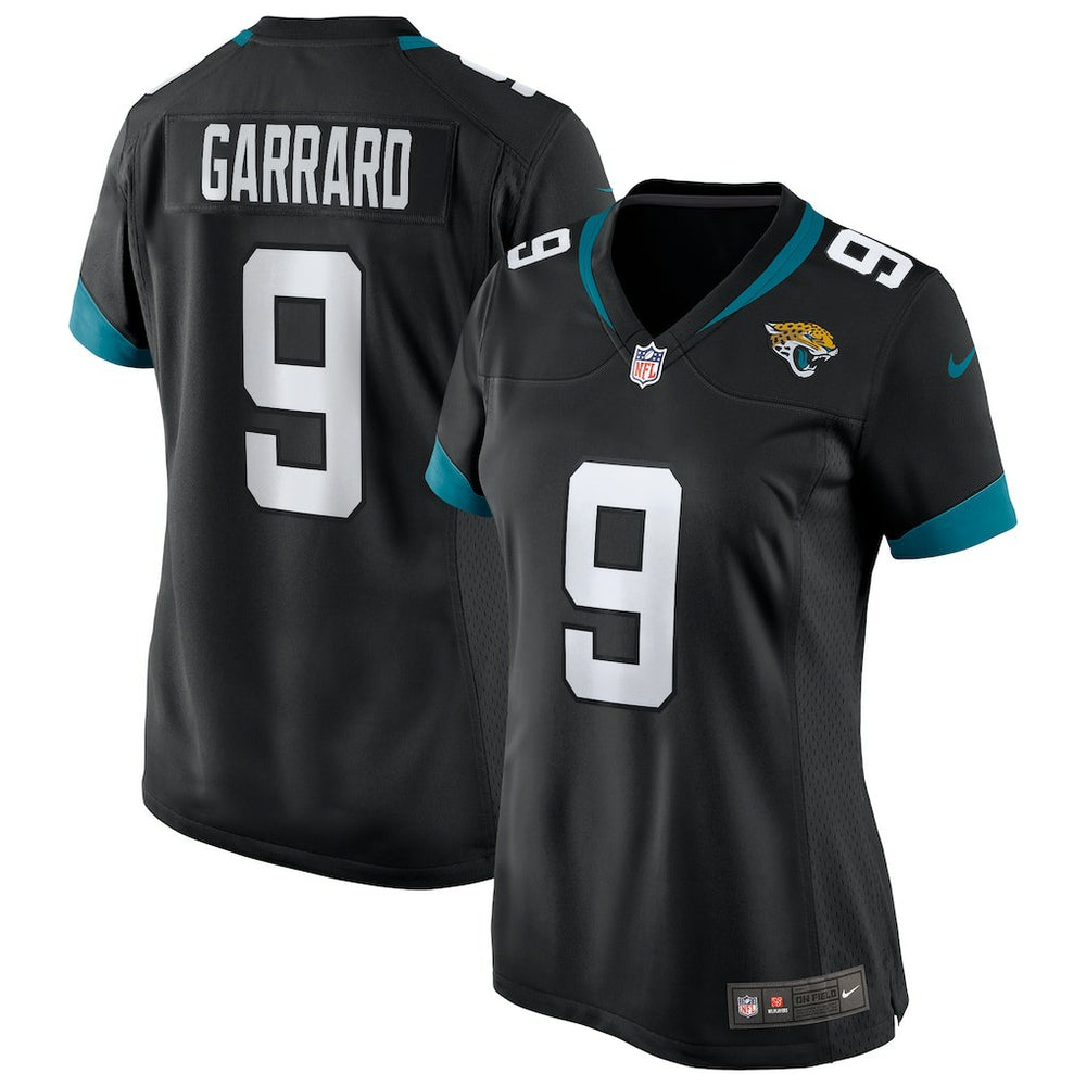 NFL David Garrard Jacksonville Jaguars Women's Game Retired Player Jersey - Black