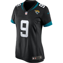 NFL David Garrard Jacksonville Jaguars Women's Game Retired Player Jersey - Black