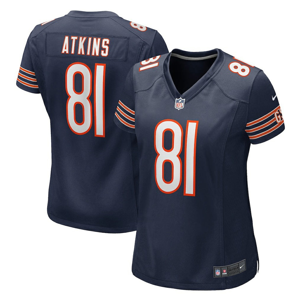 NFL Doug Atkins Chicago Bears Women's Game Retired Player Jersey - Navy