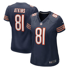 NFL Doug Atkins Chicago Bears Women's Game Retired Player Jersey - Navy