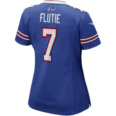 NFL Doug Flutie Buffalo Bills Women's Game Retired Player Jersey - Royal