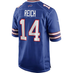 NFL Frank Reich Buffalo Bills Game Retired Player Jersey - Royal