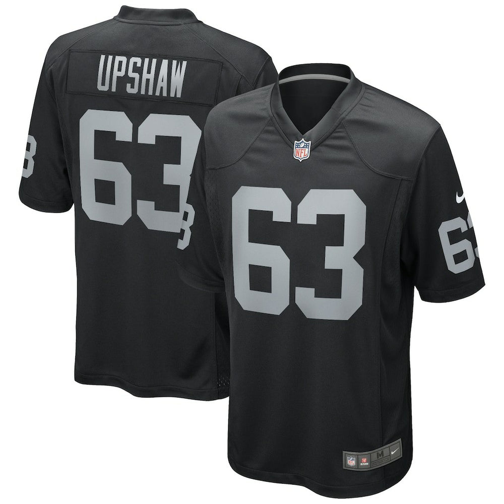 NFL Gene Upshaw Las Vegas Raiders Game Retired Player Jersey - Black