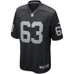 NFL Gene Upshaw Las Vegas Raiders Game Retired Player Jersey - Black