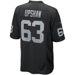 NFL Gene Upshaw Las Vegas Raiders Game Retired Player Jersey - Black