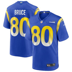 Isaac Bruce Los Angeles Rams Game Retired Player Jersey Royal