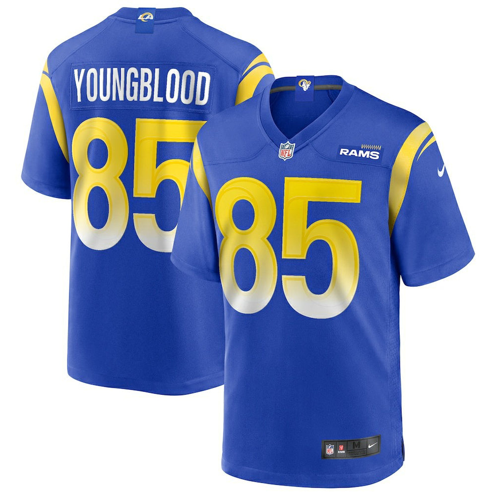 NFL Jack Youngblood Los Angeles Rams Game Retired Player Jersey - Royal