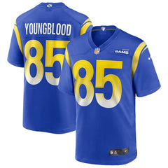 NFL Jack Youngblood Los Angeles Rams Game Retired Player Jersey - Royal