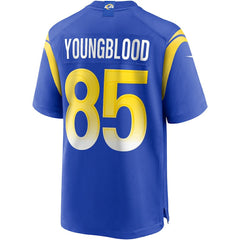 NFL Jack Youngblood Los Angeles Rams Game Retired Player Jersey - Royal